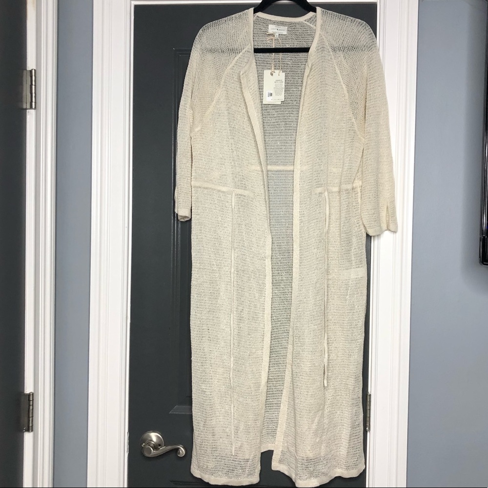 NWT Lucky Brand Tie Waistband Cardigan